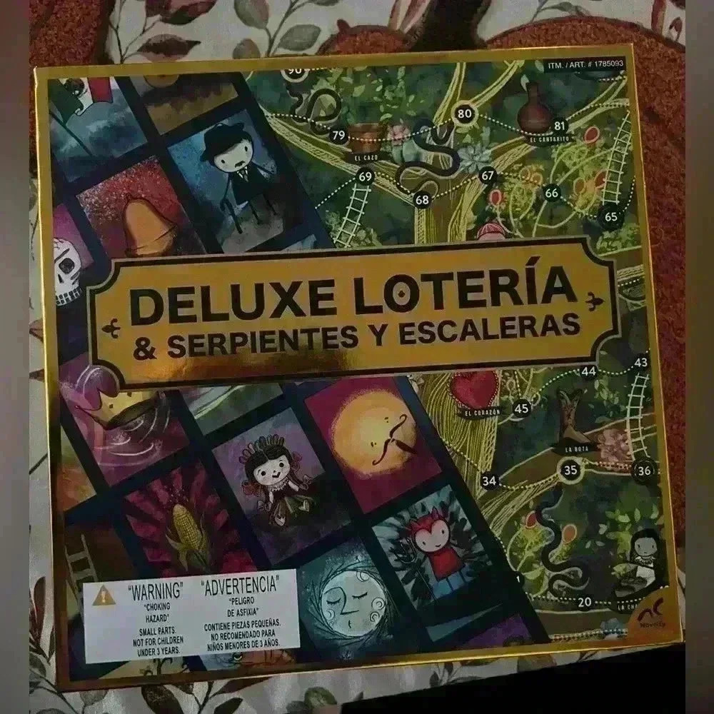 Deluxe Loteria & Serpientes y Escaleras game - Picture 3 of 6